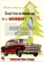 1960 Morris (Oxford) Advert - Retro Car Ads - The Nostalgia Store